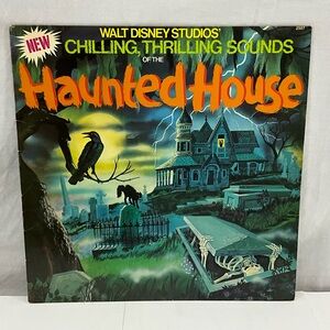 Walt Disney Chilling Thrilling Sounds of Haunted House LP 1979 Disneyland Record